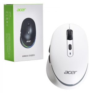 ماوس سایلنت بی سیم/ بلوتوث شارژی LED RGB Acer مدل OMR222 کد 8941-8901