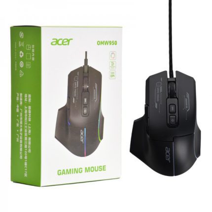 ماوس گیمینگ سیم دار ایسر (acer)مدل OMW950 کد 8905 - سیکاس کالا ماوس گیمینگ سیم دار ایسر (acer)مدل OMW950