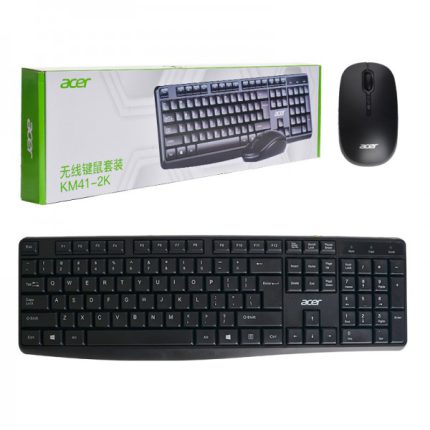 کیبورد و ماوس بی سیم Acer مدل KM41-2K کد 8914-8915 - سیکاس کالا کیبورد و ماوس بی سیم Acer مدل KM41-2K کد 8914-8915