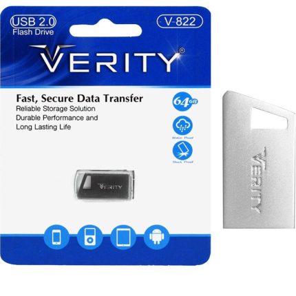 فلش مموری وریتی مدل V822 ظرفیت ۶۴ گیگابایت USB 2.0 کد 6351 - سیکاس کالا فلش مموری وریتی مدل V822 ظرفیت ۶۴ گیگابایت USB 2.0 — تصویر 2
