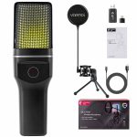 میکروفن رومیزی کندانسور Yanmai SF-777W RGB — تصویر 4