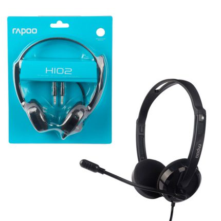 هدست سیم دار Rapoo H102 کد 9074 - سیکاس کالا هدست سیم دار Rapoo H102
