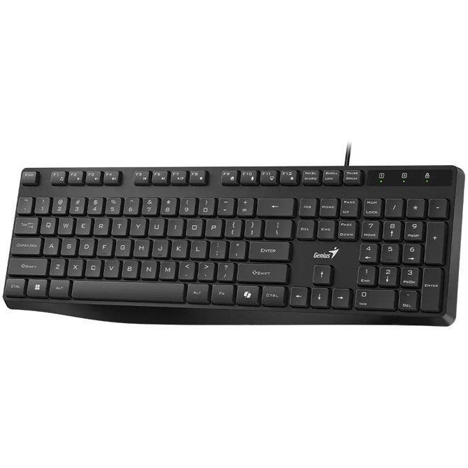 50x1HBLdj19H2zZX کیبورد سیمی Genius مدل KB-117S AI سایلنت — تصویر 5