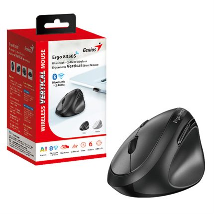 ماوس بی سیم جنیوس مدل Ergo 8350S کد 9106 - سیکاس کالا ماوس بی سیم جنیوس مدل Ergo 8350S