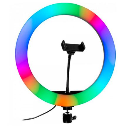 رینگ لایت 13 اینچ RGB LED MJ33 — تصویر 5