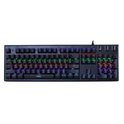 کیبورد گیمینگ مکانیکال دی نت مدل DT983 با سیم کد 9036 - سیکاس کالا کیبورد گیمینگ مکانیکال دی نت مدل DT983 با سیم — تصویر 3