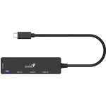 هاب 4 پورت Type C به USB 3.0 جنیوس UH-400 — تصویر 4