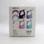 هدفون بی سیم طرح گربه مدل AKZ02 کد 9052-9053