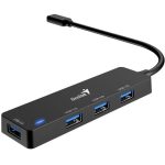 هاب 4 پورت Type C به USB 3.0 جنیوس UH-400 — تصویر 3