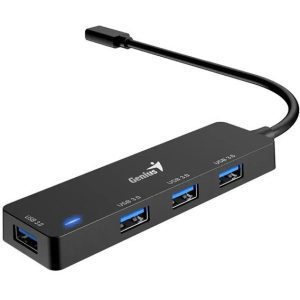 هاب 4 پورت Type C به USB 3.0 جنیوس UH-400 — تصویر 3