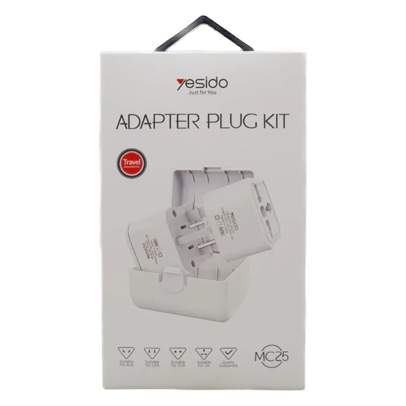 مبدل برق چندکاره یونیورسال یسیدو YESIDO MC25 — تصویر 2