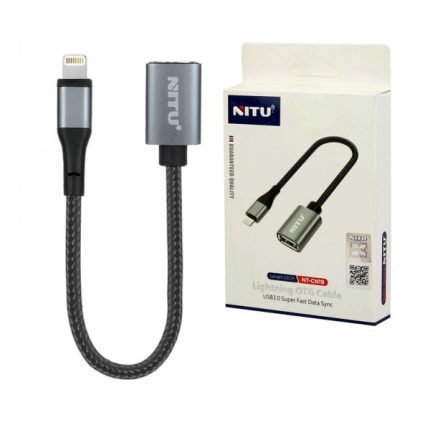 مبدل لایتنینگ OTG نیتو مدل NT-CN19 کد 9061 - سیکاس کالا مبدل لایتنینگ OTG نیتو مدل NT-CN19