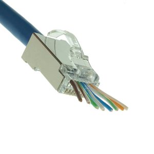 سوکت شبکه CAT6 فلزی مدل OPEN END