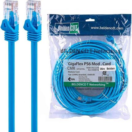 کابل پچ کورد Cat6 بلدن مدل 20m کد 5842-9212 — تصویر 4