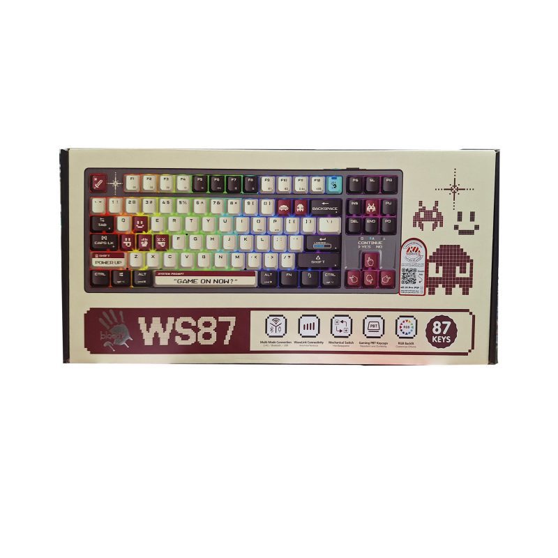 کیبورد گیمینگ بلادی مدل A4TECH Bloody WS87