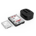 داک هارد اوریکو مدل 6228US3-C دو سینی برای دیسک ۲.۵ و ۳.۵ اینچ — تصویر 5