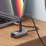 هاب تبدیل تایپ سی به LAN مک دودو مدل HU-0680 با سرعت ۱۰۰۰ مگابیت بر ثانیه — تصویر 3