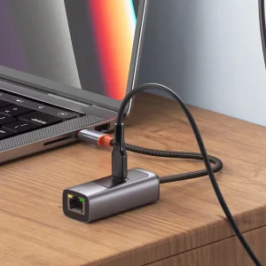 هاب تبدیل تایپ سی به LAN مک دودو مدل HU-0680 با سرعت ۱۰۰۰ مگابیت بر ثانیه — تصویر 3