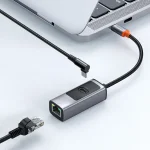 هاب تبدیل تایپ سی به LAN مک دودو مدل HU-0680 با سرعت ۱۰۰۰ مگابیت بر ثانیه — تصویر 2