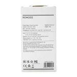 پاوربانک وایرلس روموس مدل WMO10-121 ظرفیت ۱۰۰۰۰ میلی آمپر ساعت — تصویر 6