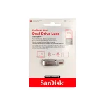 فلش مموری سن دیسک Ultra Dual Drive Luxe USB 3 ظرفیت 128 گیگابایت