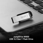 فلش مموری لکسار مدل M400 ظرفیت ۱۲۸ گیگابایت USB 3 — تصویر 2