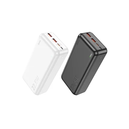 پاوربانک هوکو مدل J101B PD+QC3.0 22.5W ظرفیت 30000 میلی‌ آمپر ساعت — تصویر 4