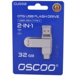 فلش 32 گیگ اوسکو Oscoo CU002 OTG Type-C USB3.1 — تصویر 3