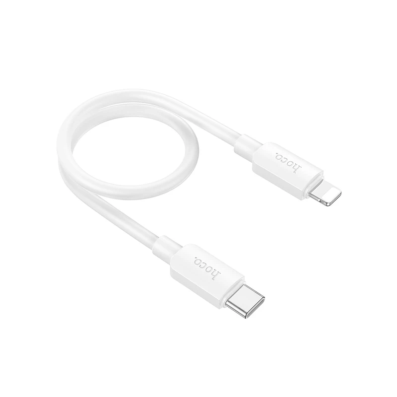 24e6f702c55edf4424ec80cf8df60d68b144780d_1706426856 کابل تبدیل USB-C به لایتنینگ هوکو مدل X96 20W طول 0.25 متر — تصویر 5