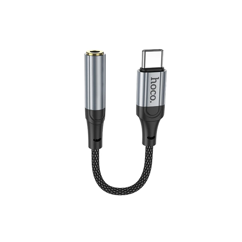 417f8579acb15aa89e534cf13eba47038591a79a_1707130355 مبدل AUX OTG به USB-C هوکو مدل LS36 — تصویر 2