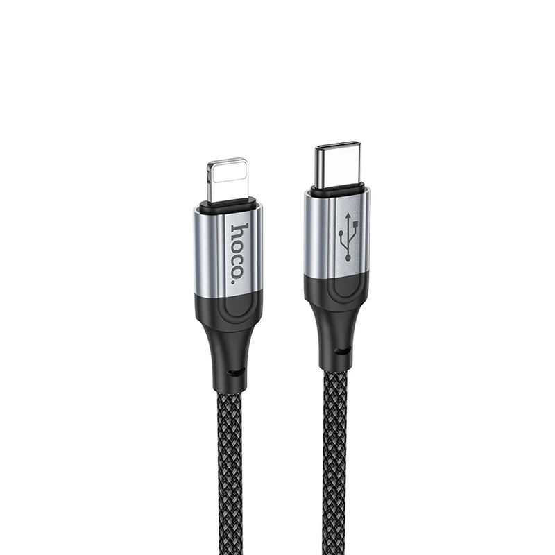5c000f91aa3ef6216b4b207281c56c6040f4bd0e_1737449496 کابل تبدیل USB-C به لایتنینگ هوکو مدل X102 27W طول 1 متر — تصویر 4