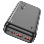 پاوربانک هوکو مدل J101A PD+QC3.0 22.5W ظرفیت 20000 میلی‌ آمپر ساعت کد 9346-9359 — تصویر 7