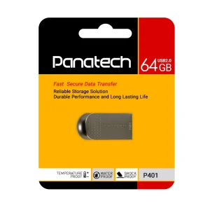 فلش مموری پاناتک مدل P401 ظرفیت ۶۴ گیگابایت USB 2.0
