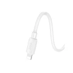 کابل تبدیل USB-C به لایتنینگ هوکو مدل X96 20W طول 0.25 متر