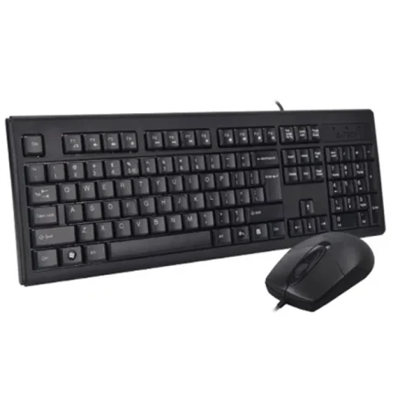 کیبورد و ماوس باسیم ای فورتک KR 8372S کد 9303 - سیکاس کالا کیبورد و ماوس باسیم ای فورتک KR 8372S — تصویر 4