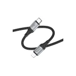 کابل تبدیل USB-C به لایتنینگ هوکو مدل X102 27W طول 1 متر