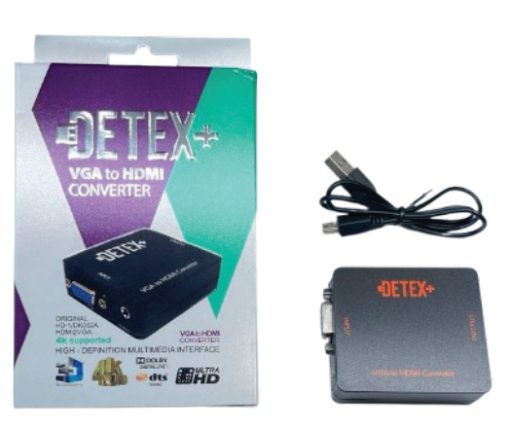 تبدیل دیتکس+ مدل DETEX+ VGA to HDMI کد 2916 - سیکاس کالا تبدیل دیتکس+ مدل DETEX+ VGA to HDMI — تصویر 3