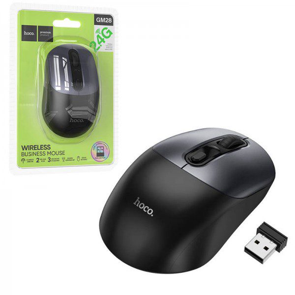 موس-بی-سیم-هوکو-hoco-مدل-gm28 ماوس بی سیم هوکو مدل GM28 wireless mouse