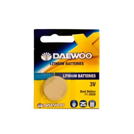 باطری سکه ای دوو DAEWOO 2016 کد 9419 - سیکاس کالا باطری سکه ای دوو DAEWOO 2016 — تصویر 2