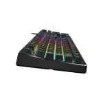 کیبورد سیمی گیمینگ حرفه‌ای با LED RGB Scorpion K7 Plus AI