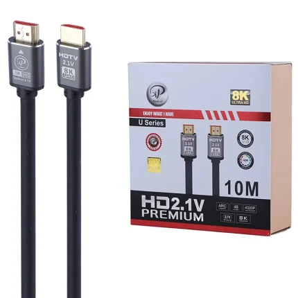 کابل HDMI 8K ایکس پی پروداکت U Series طول 10 متر کد 9622 - سیکاس کالا کابل HDMI 8K ایکس پی پروداکت U Series طول 10 متر