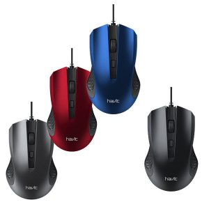 ماوس سیم دار هویت hv-ms752