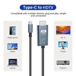 کابل مبدل Type-c به HDMI مدل XP-CHD140U طول 2متر