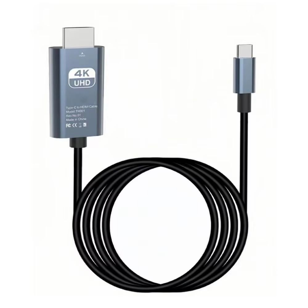 S6af3cf9729d1481d885d823ef6f1274dR کابل مبدل Type-c به HDMI مدل XP-CHD140U طول 2متر — تصویر 2