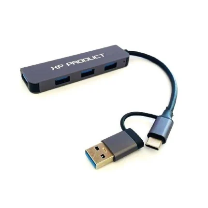 هاب 4 پورت USB3.0 و USB2.0 ایکس پی مدل XP-H829U کد 9613 - سیکاس کالا هاب 4 پورت USB3.0 و USB2.0 ایکس پی مدل XP-H829U — تصویر 4