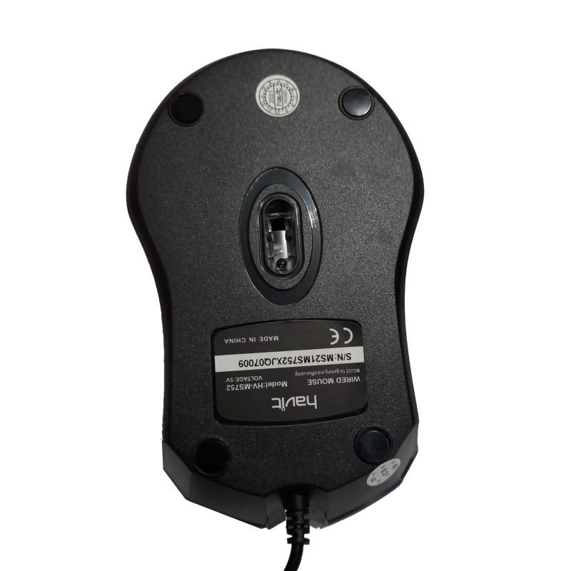 ماوس سیم دار هویت hv-ms752 — تصویر 4