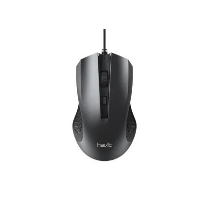 ماوس سیم دار هویت hv-ms752 کد 1160 - سیکاس کالا ماوس سیم دار هویت hv-ms752 — تصویر 2