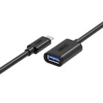 مبدل USB به USB-C یونیتک مدل Y-C476BK طول 20 سانتی متر — تصویر 4