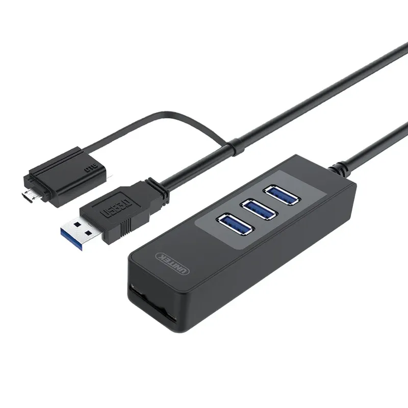 110334404 هاب 3 پورت USB3.0 یونیتک مدل Y-3048A — تصویر 3
