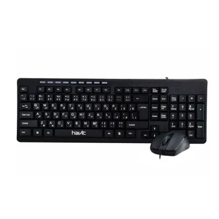 کیبورد و ماوس هویت مدل HV-KB672CM — تصویر 3